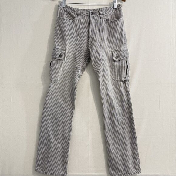 JAPANESE BRAND EDGE RUPERT WOMEN PANTS SIZE LARGE GREY - Picture 1 of 12